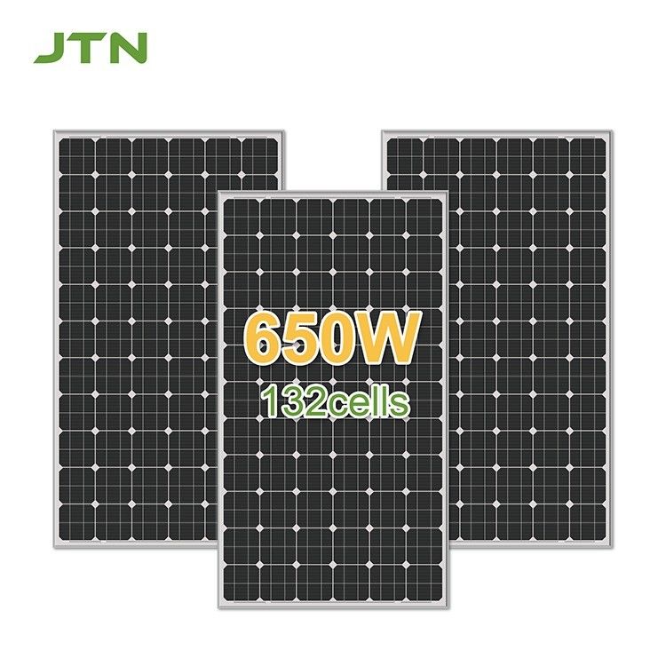 Водонепроницаемая IP65 JTN 210 мм солнечная батарея фотоэлектрический модуль 660W Шелковистые моно солнечные панели для дома